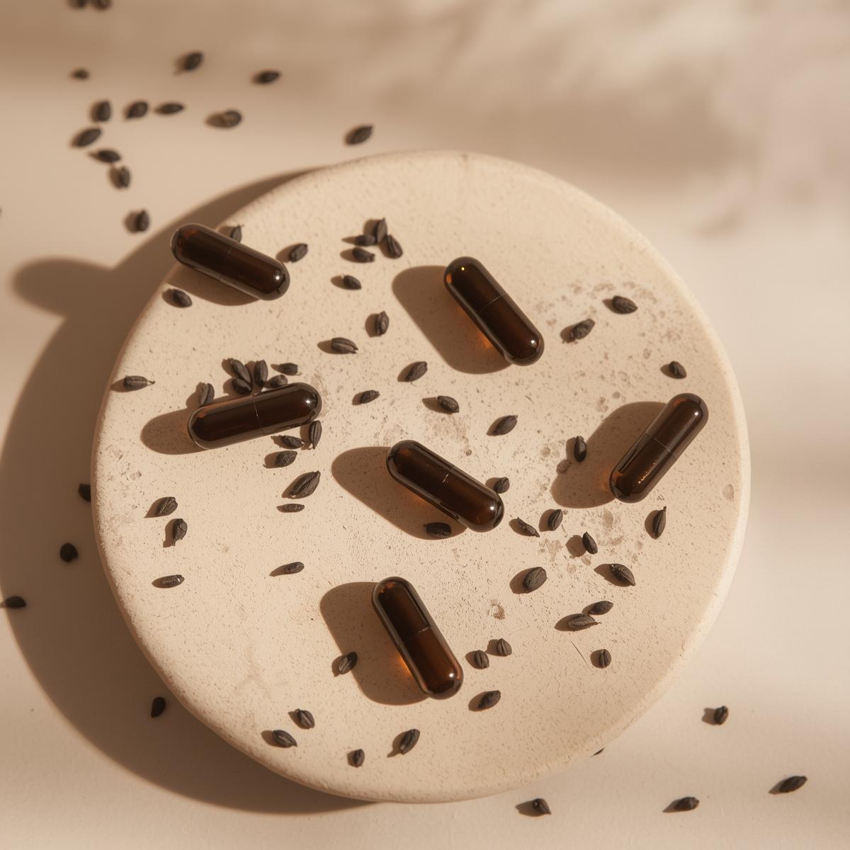 Ägyptisches Schwarzkümmelöl - 240 vegane Softgels