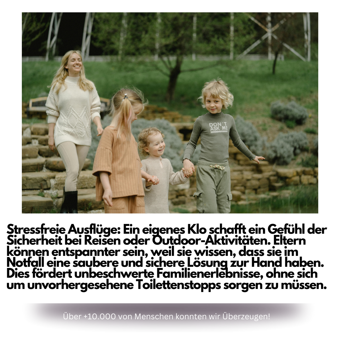 SOS-Klappbarer Reise-Toilettentopf