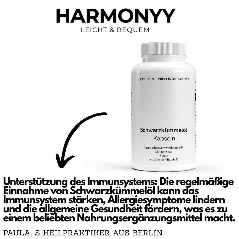 Ägyptisches Schwarzkümmelöl - 240 vegane Softgels