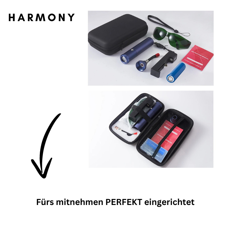 Rotlichttherapiegerät, Kaltschmerz