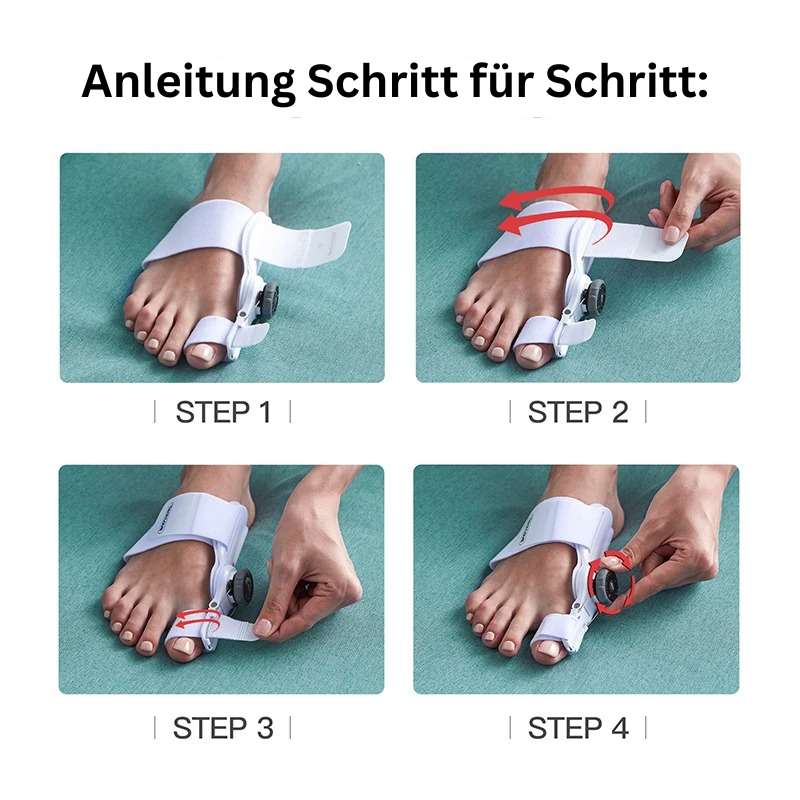 Orthopädischer Korrektor für den Hallux valgus