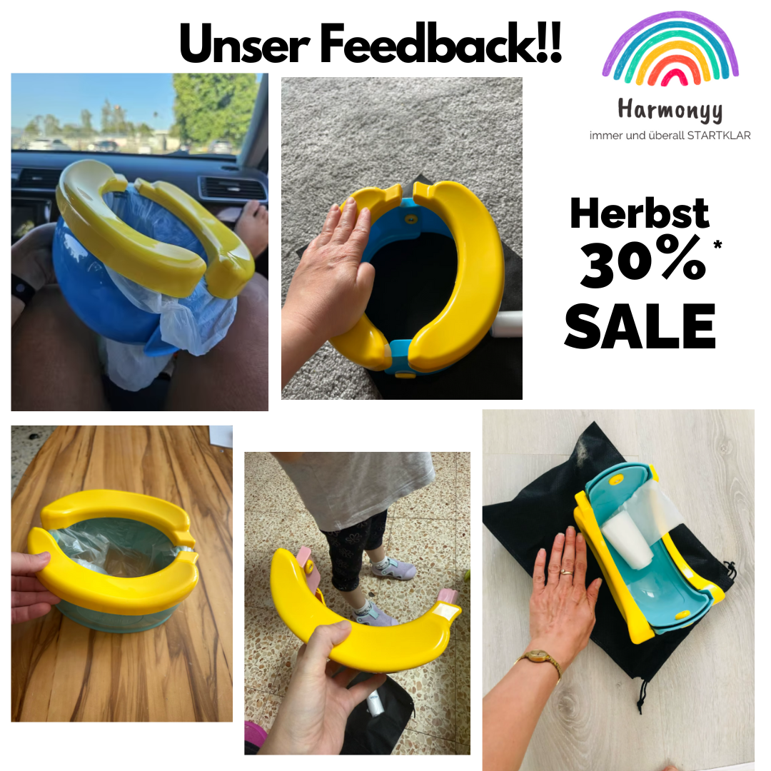 SOS-Klappbarer Reise-Toilettentopf