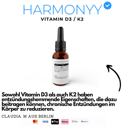 Vitamin D3 + K2 - 1.700 Tropfen (1.000 I.E.)